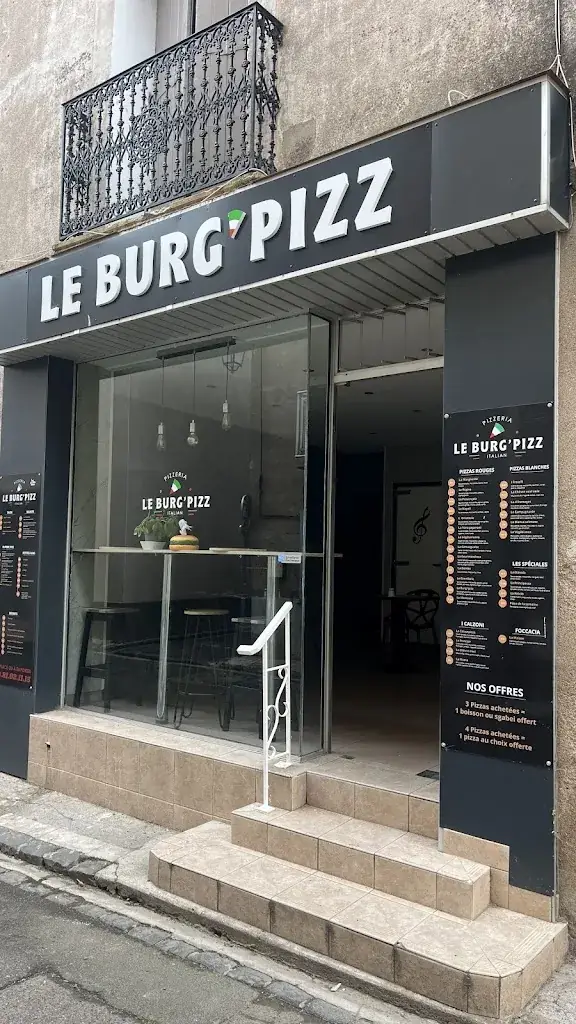 Le Burg'Pizz restaurant in Saint-Thibéry