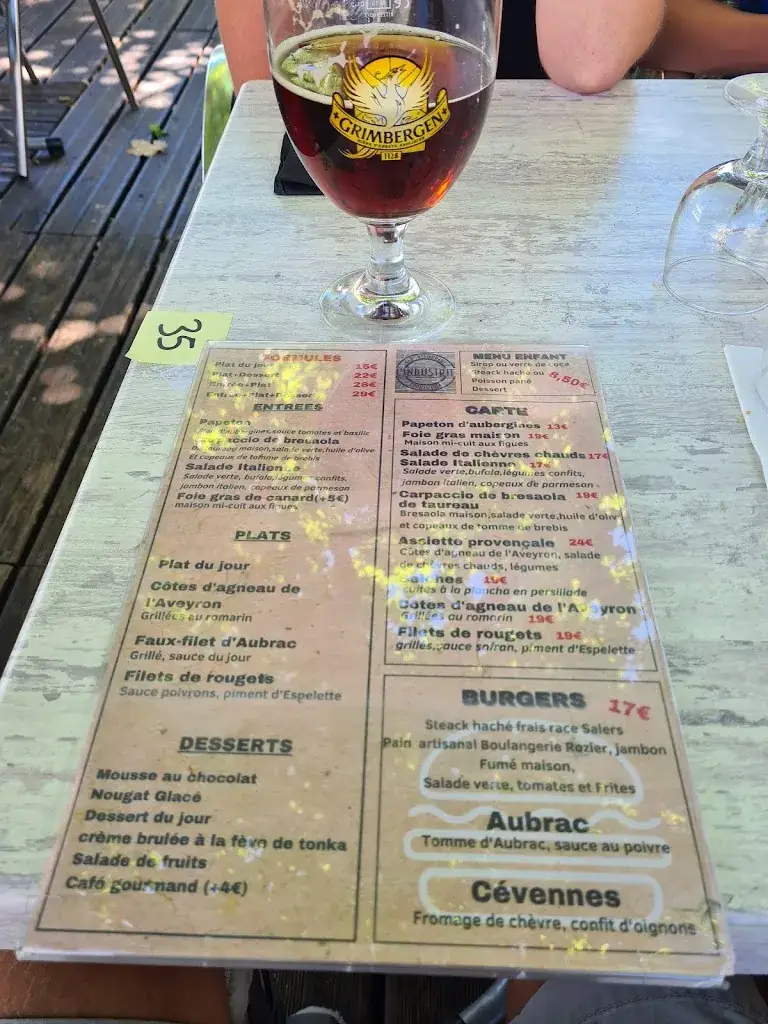 Menu_L' Industrie_Saint-Victor-la-Coste_image_2