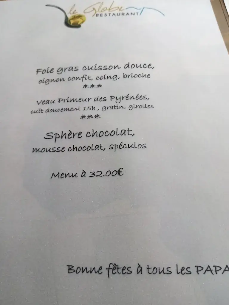 Menu_Le Globe_Saleilles_image_2
