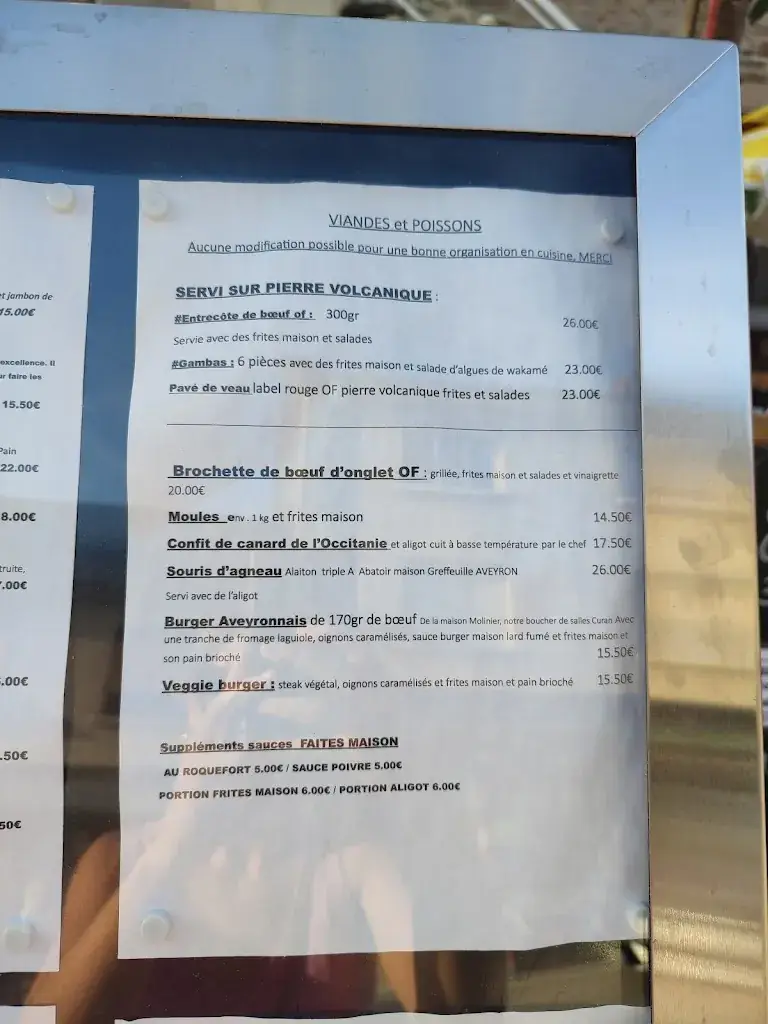 Menu_Bar et Restaurant L'EXCEPCION_Salles-Curan_immagine_4