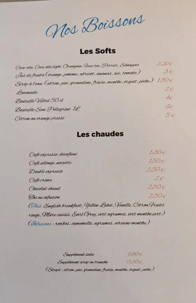 Menu_Restaurant / bar AL TOUPI_Salles-Curan_immagine_3