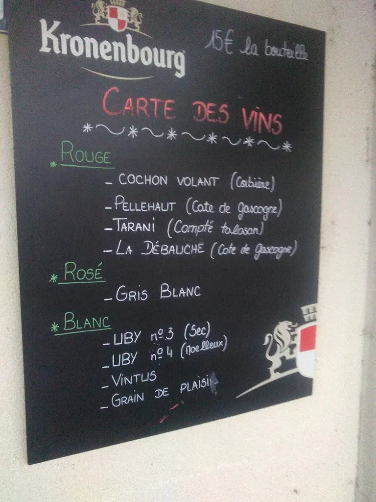 Menu_Café de la Paix - Brasserie Le Vin'art_Salies-du-Salat_immagine_1