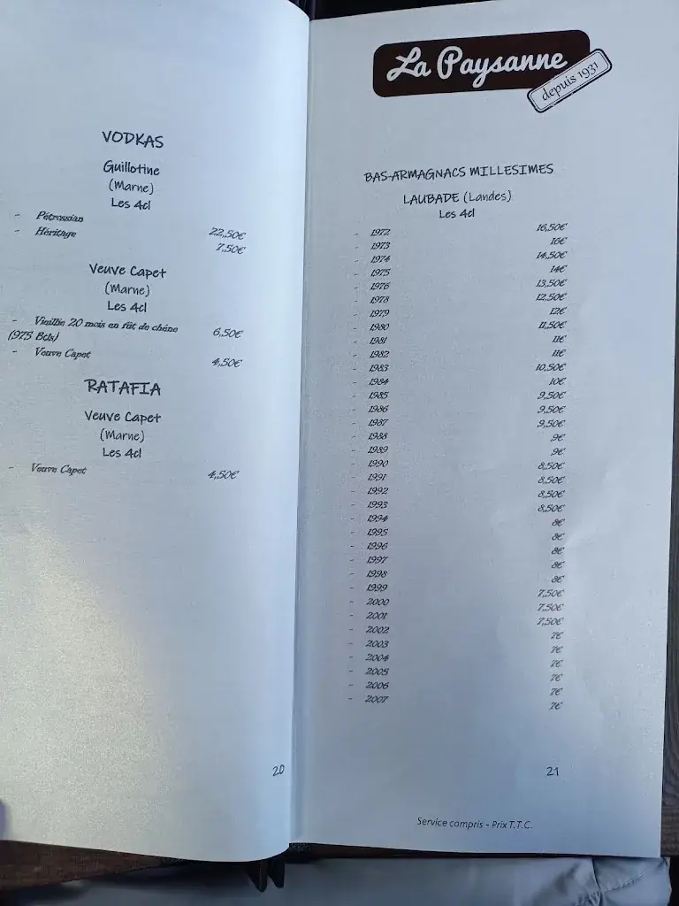 Menu_La Paysanne de Salies-du-Salat_Salies-du-Salat_image_3