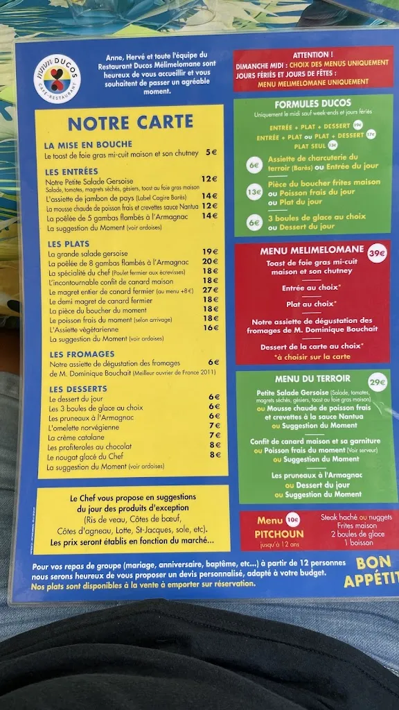 Menu_Restaurant Ducos_Mane_image_1