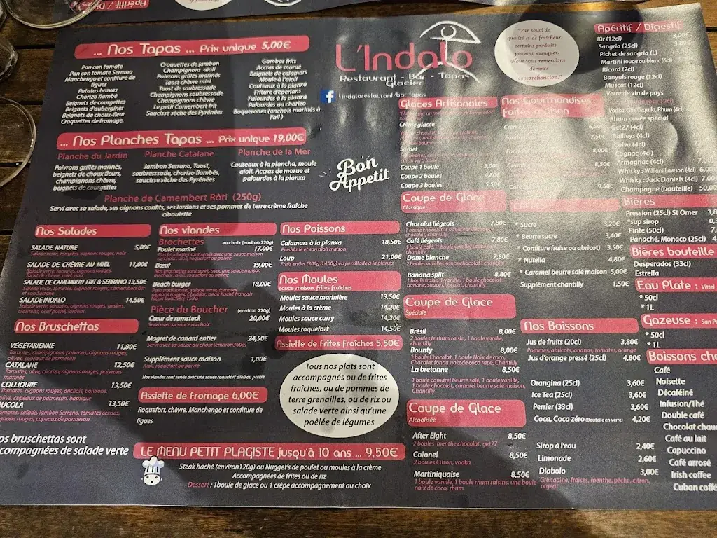 Menu_L'Indalo_Sainte-Marie-la-Mer_immagine_2