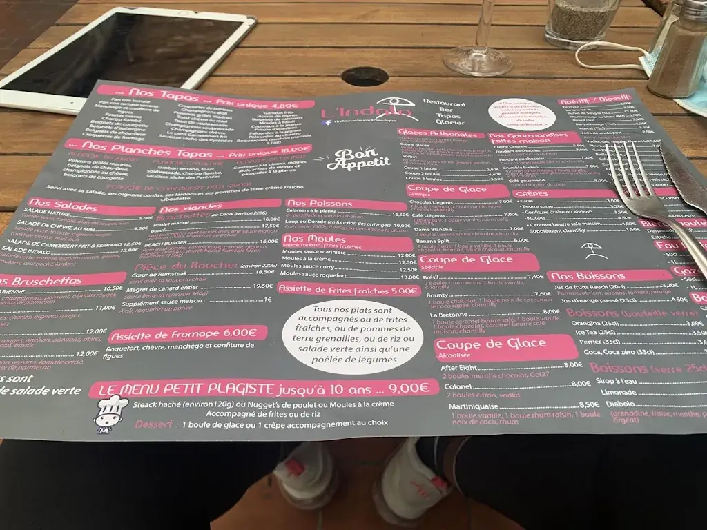 Menu_L'Indalo_Sainte-Marie-la-Mer_immagine_3