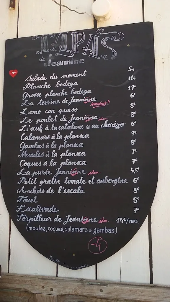 Menu_Jeannine à La Mer_Sainte-Marie-la-Mer_image_1