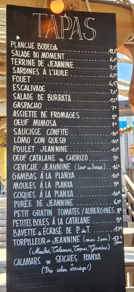 Menu_Jeannine à La Mer_Sainte-Marie-la-Mer_image_4