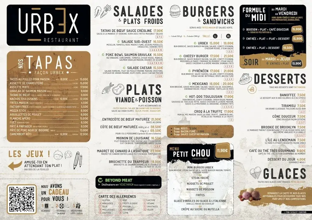 Menu_L'URBEX Restaurant_Roques_image_1
