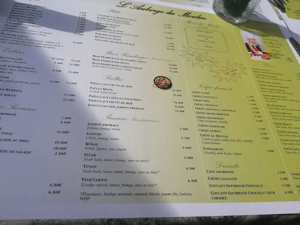 Menu_Epi du Moulin l'auberge du moulin_Saint-Laurent-de-Cerdans_image_3