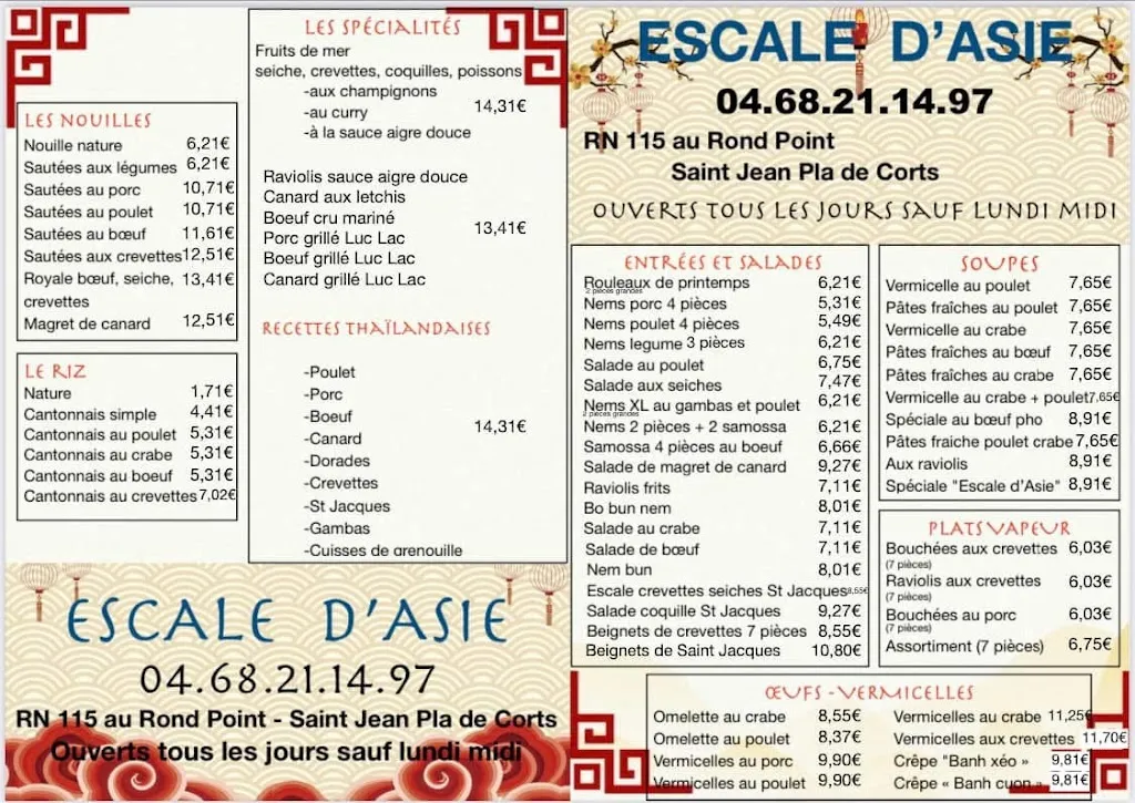 Menu_Escale D' Asie_Saint-Jean-Pla-de-Corts_immagine_2