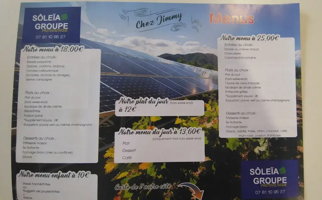 Menu_Restaurant Les Casteillets 