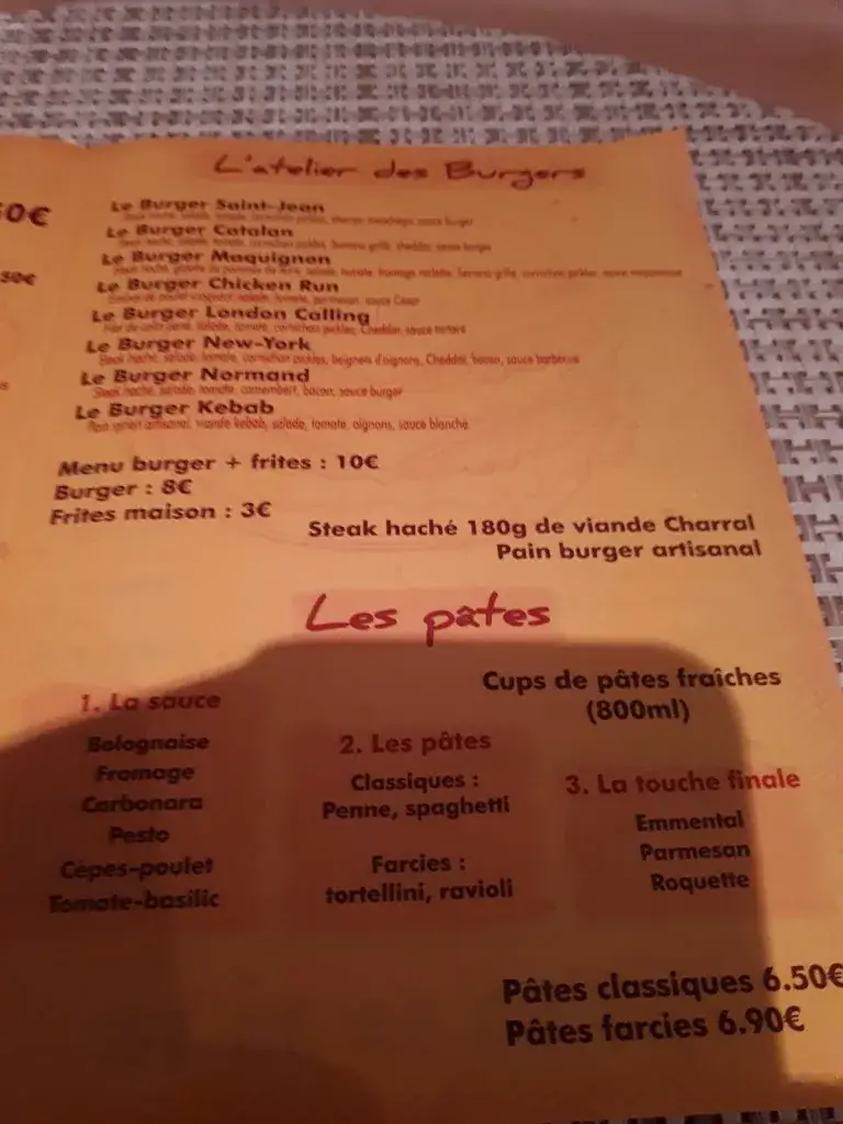 Menu_El Bodegon Catalan_Saint-Jean-Pla-de-Corts_image_2