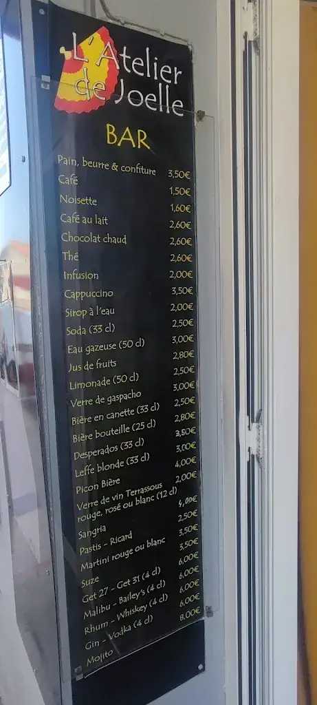 Menu_L'Atelier de Joëlle_Maureillas-las-Illas_immagine_1