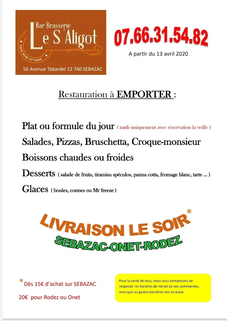 Menu_Le S'Aligot_Sébazac-Concourès_immagine_1