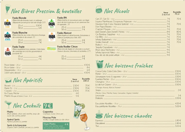 Menu_Guinguette des étangs_Saïx_image_1