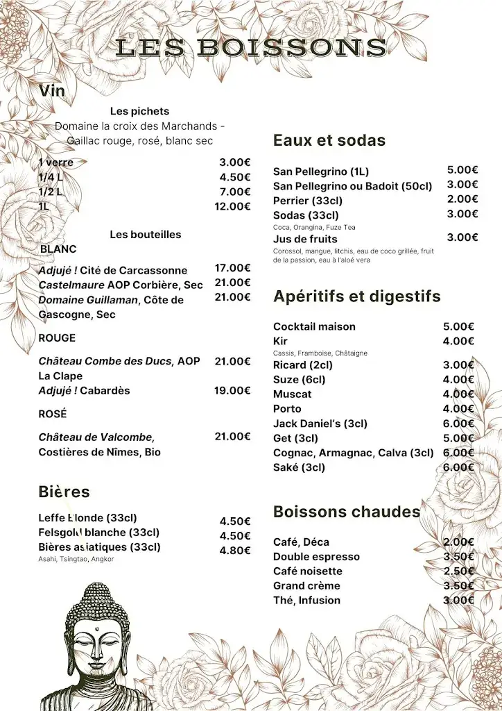 Menu_Le Petit Mekong_Sorèze_image_3
