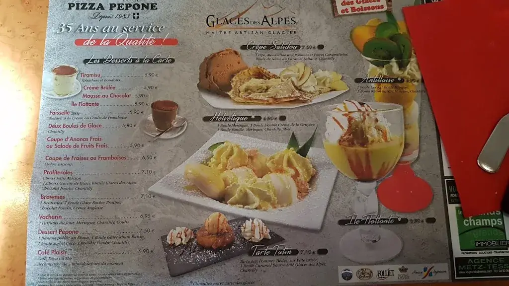 Menü_La Bella Romana_Meythet_Bild_4