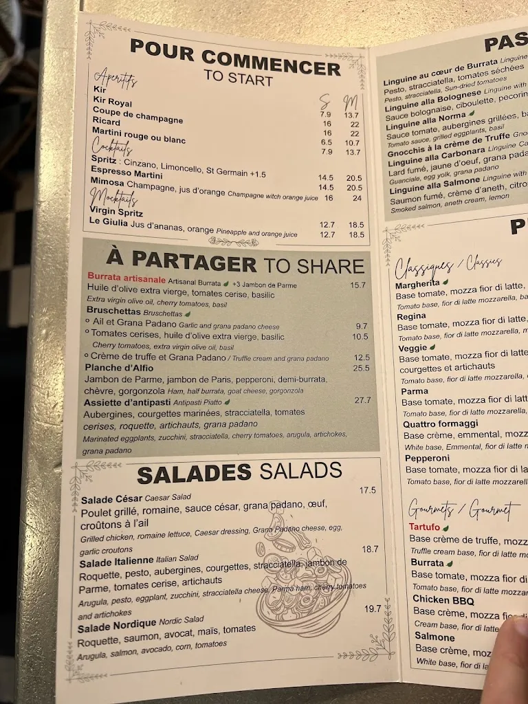 Menu_La Casa di Alfio_Paris_immagine_2