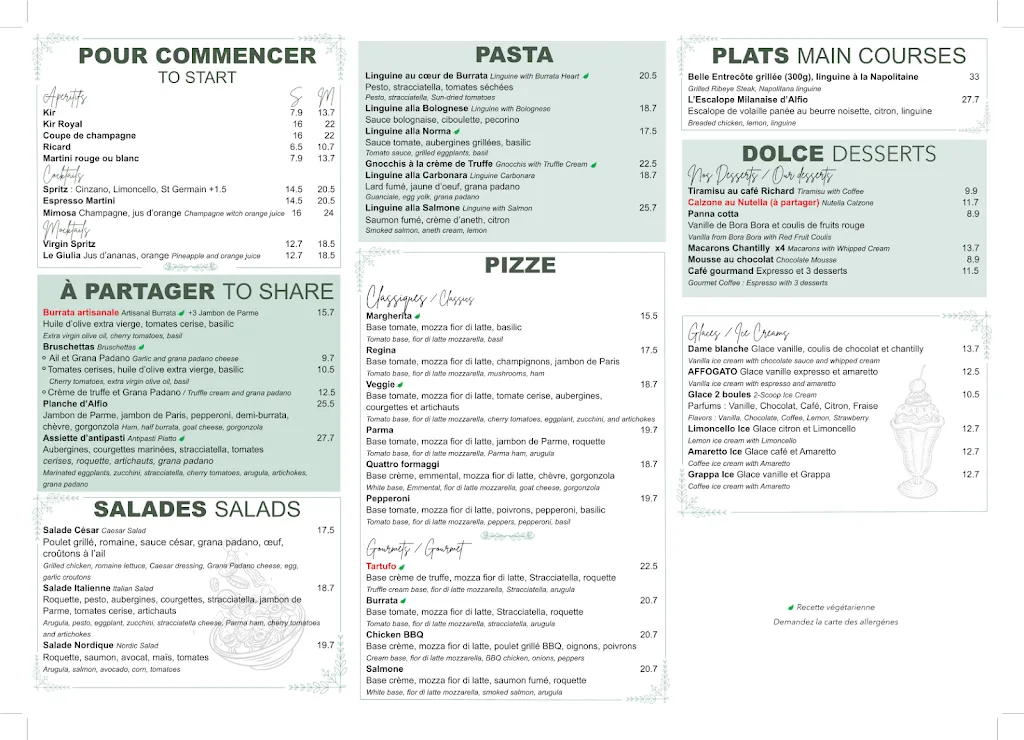 Menu_La Casa di Alfio_Paris_immagine_3