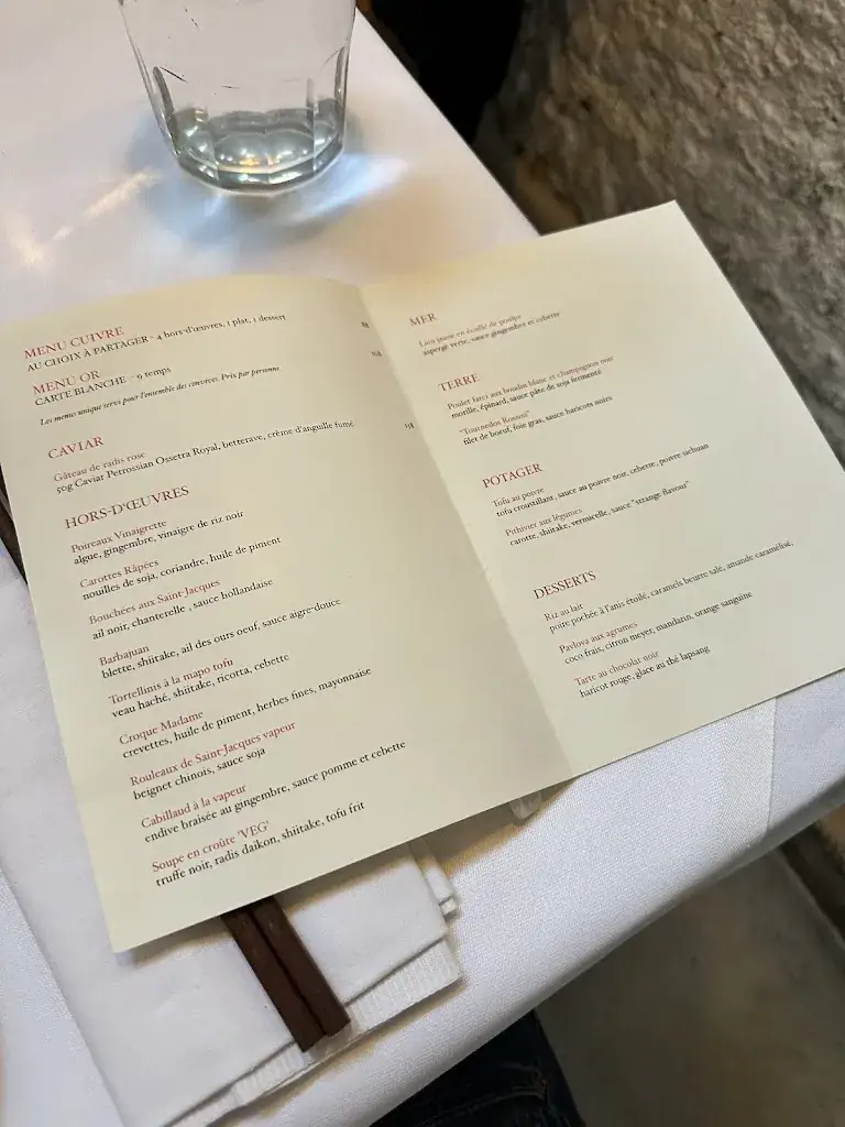 Menu_Le Cheval d'Or_Paris_image_2