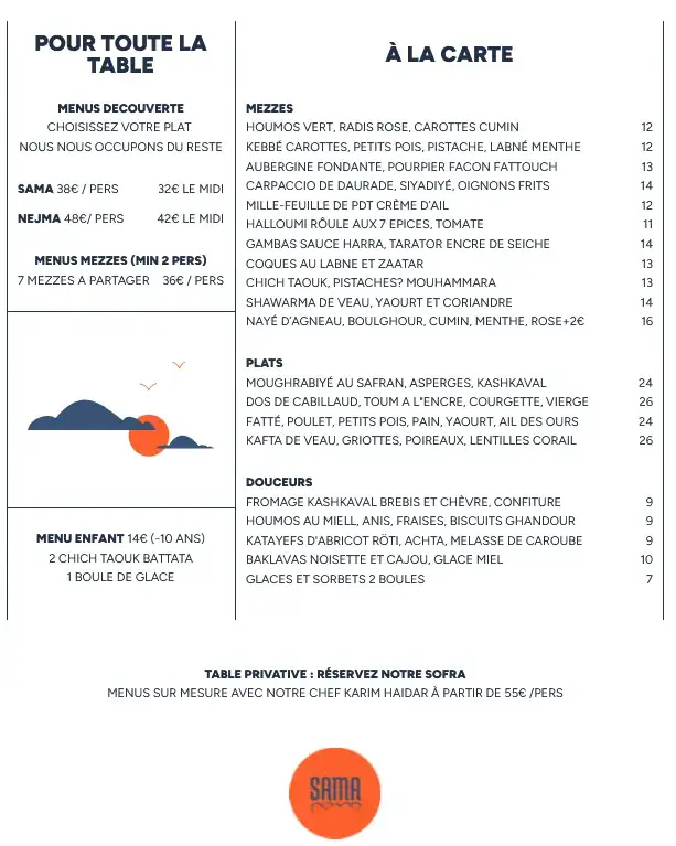 Menu_Sama bistro_Paris_image_1