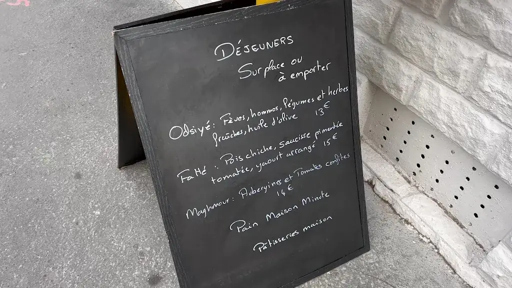 Menu_Les Mots et Le Ciel_Paris_image_1