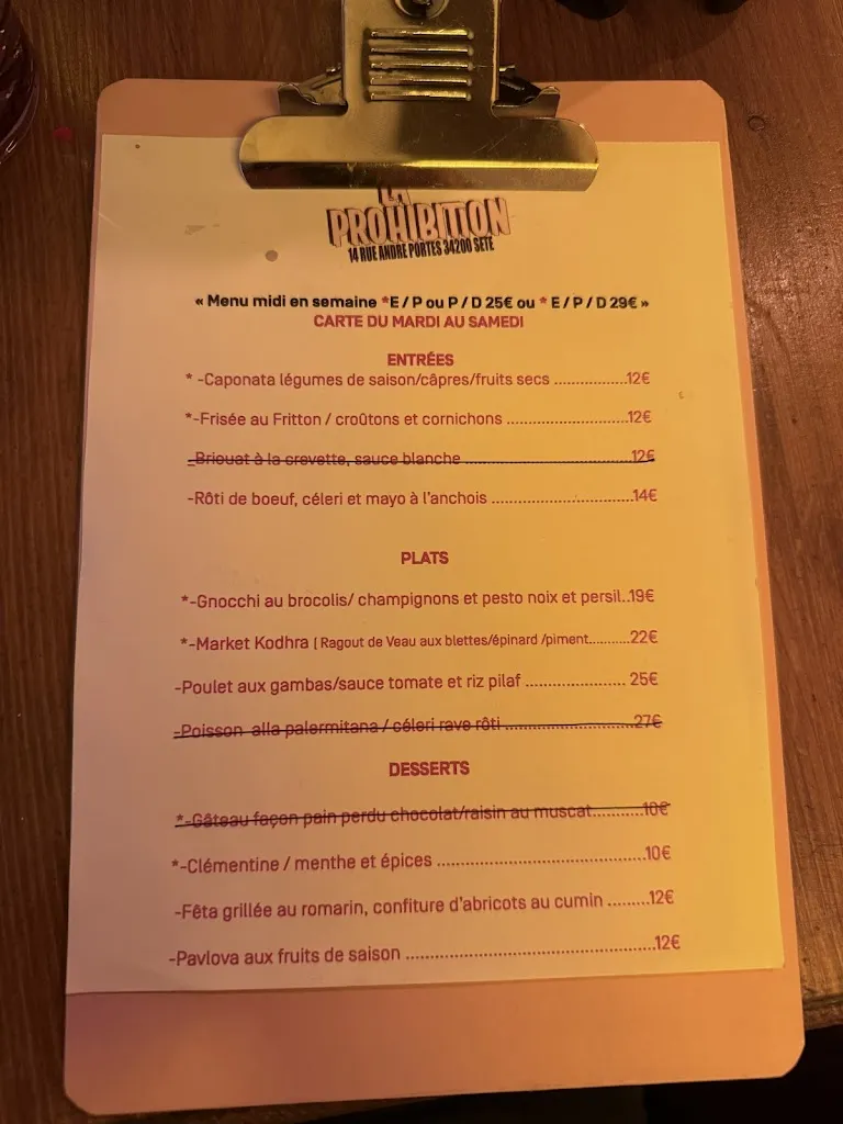 Menu_La Prohibition_Sète_image_4
