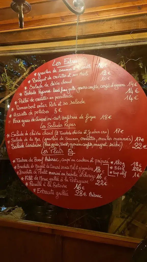 Menu_Le Pub 