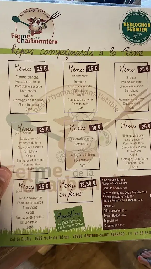 Menu_La ferme de la Charbonnière_Menthon-Saint-Bernard_image_3