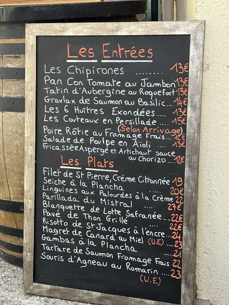 Menü_Le Mistral_Sète_Bild_2
