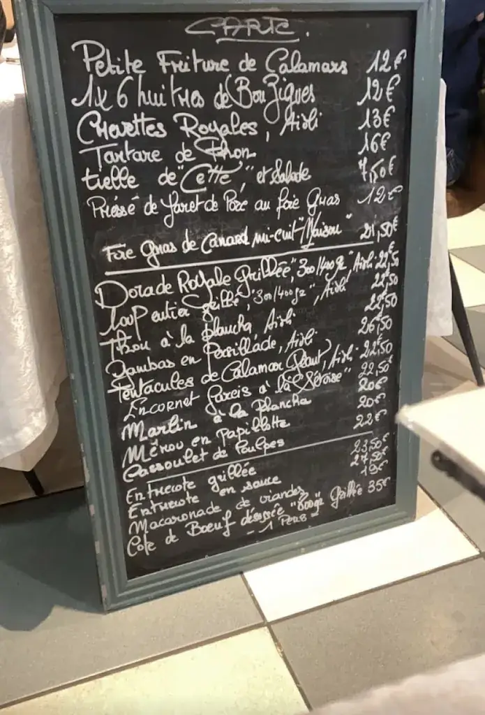 Menu_Le Véradier_Sète_image_2