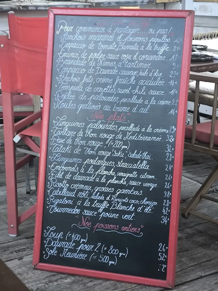 Menu_coquillages et crustacés_Sète_image_1