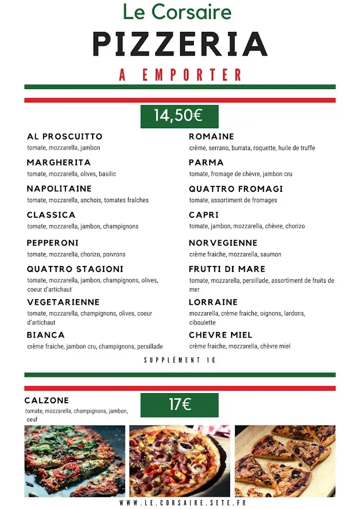 Menu_The Corsair II_Sète_image_2