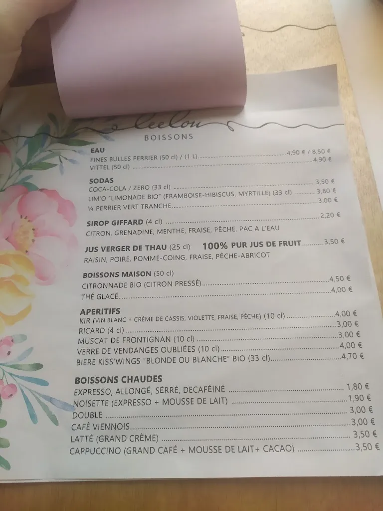 Menu_Leelou Bistrot_Sète_image_4
