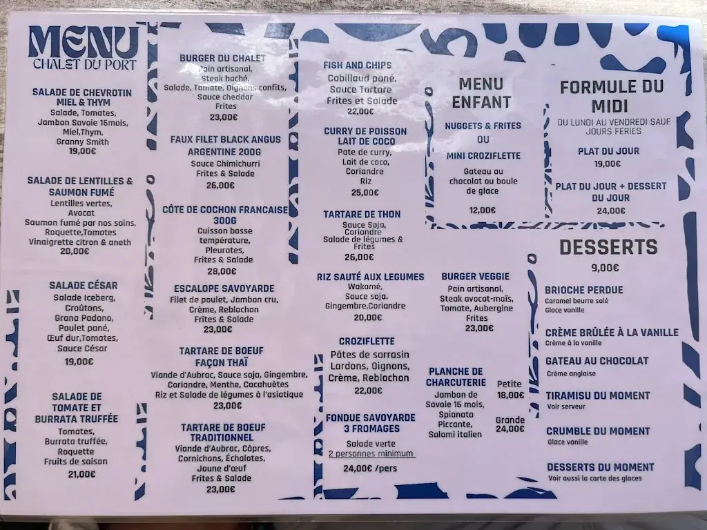 Menu_Le Chalet du Port_Menthon-Saint-Bernard_image_1