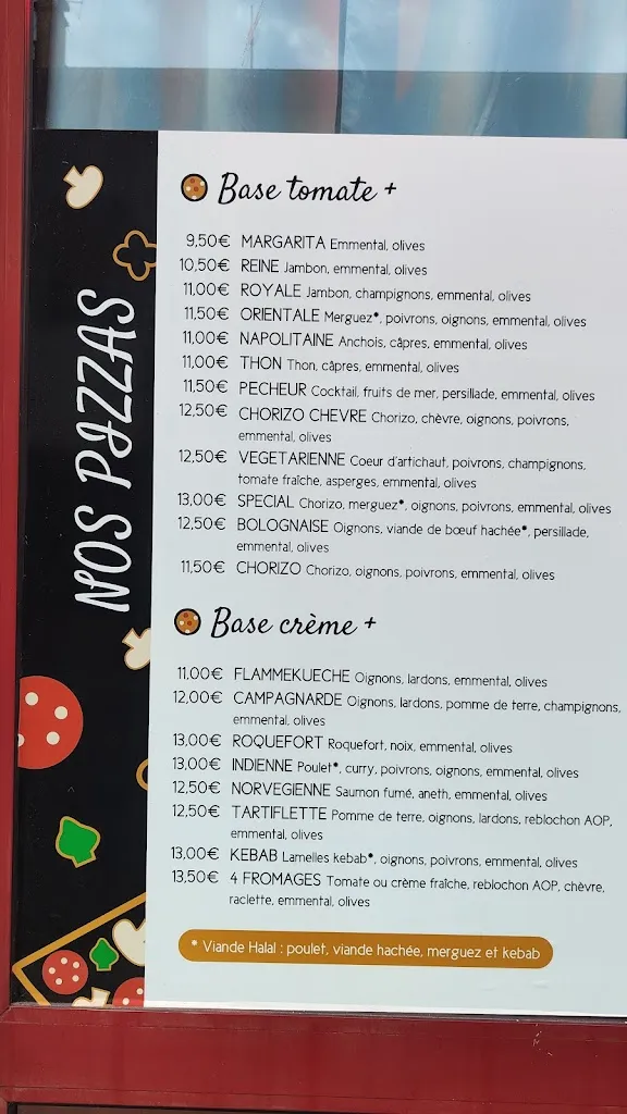 Menu_la pizzeria_Tarascon-sur-Ariège_image_1