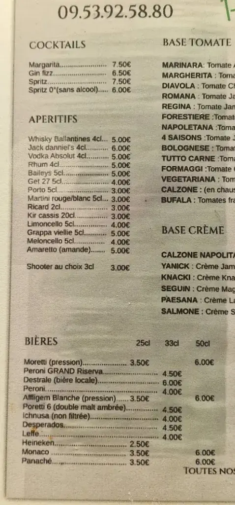 Menu_Pizza de Peppo_Tarascon-sur-Ariège_image_3