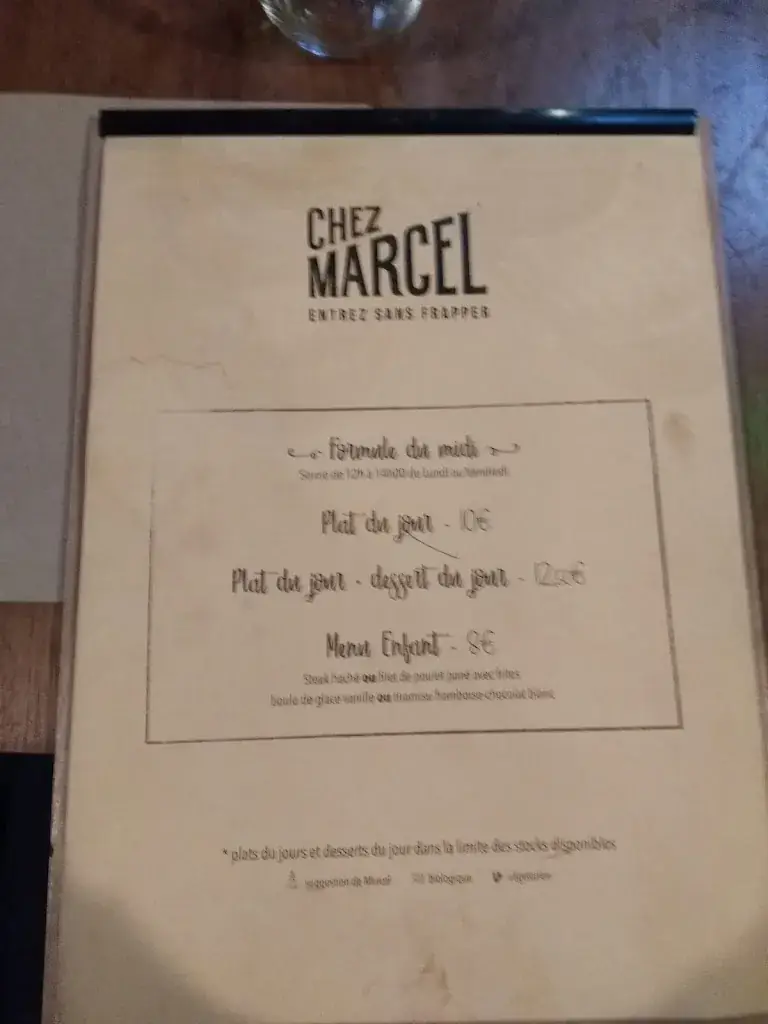 Menu_Chez Marcel_Tarbes_image_4