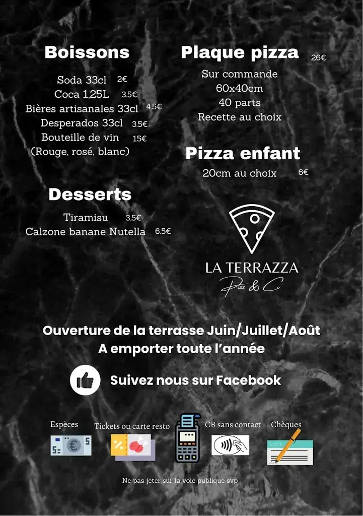 Menu_La Terrazza Pizzeria_Teyran_image_3