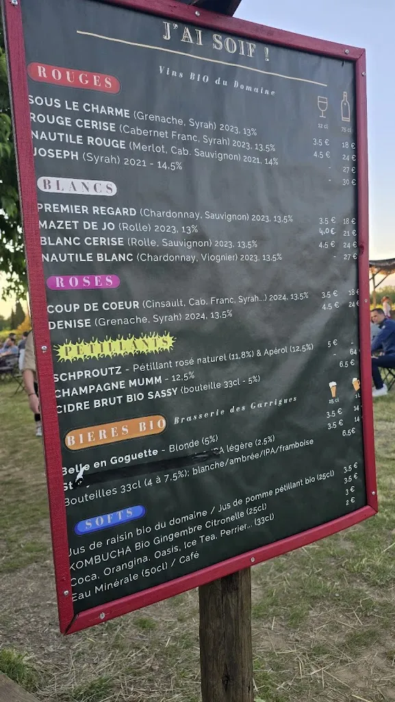 Menu_La Guinguette du Massillan_Crès_image_1