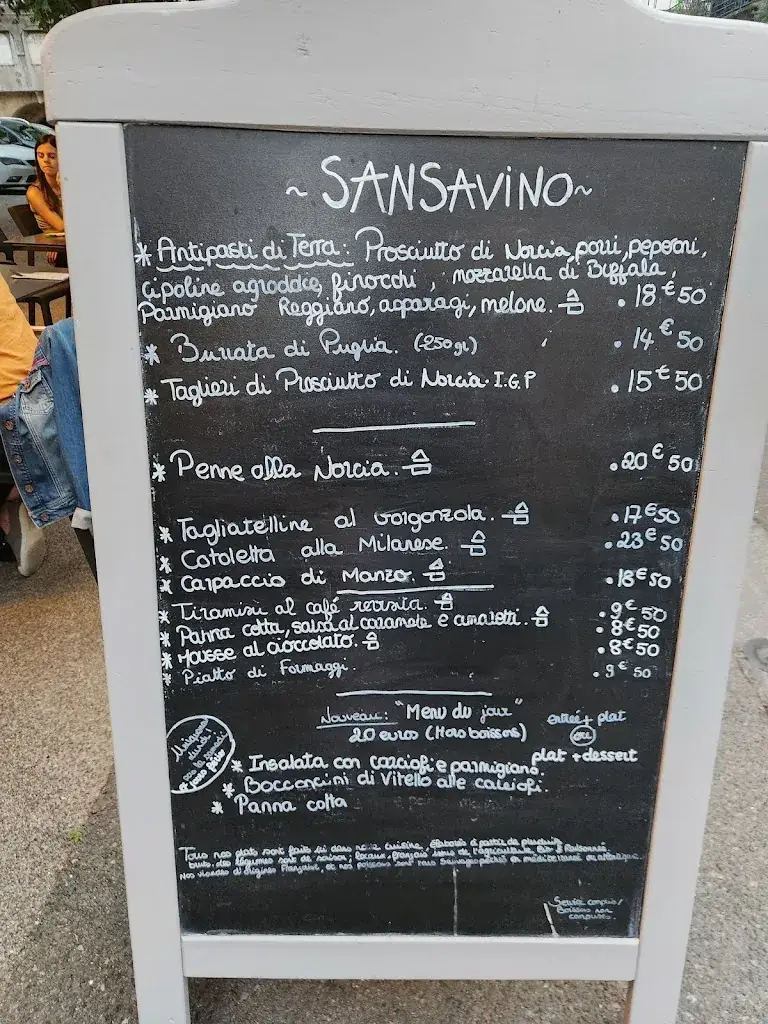 Menu_RISTORANTE SANSAVINO_Sommières_immagine_1