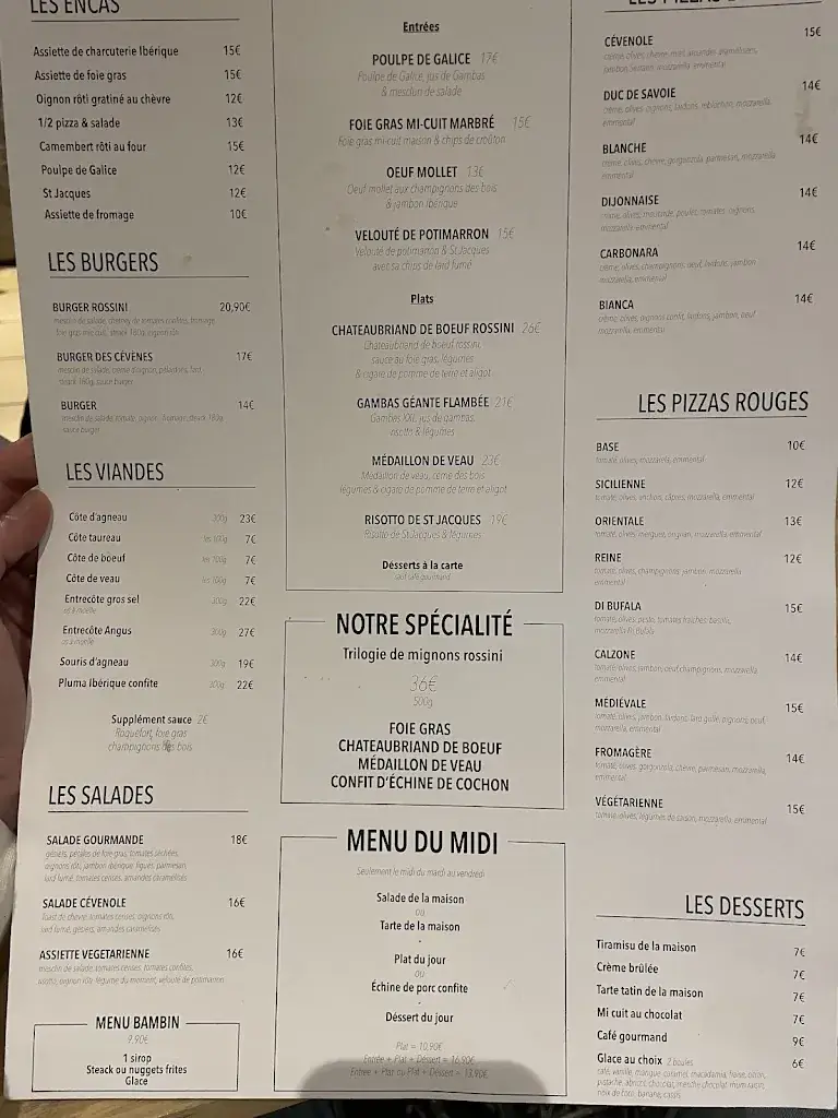 Menü_La Maison d'Avignon_Sommières_Bild_1