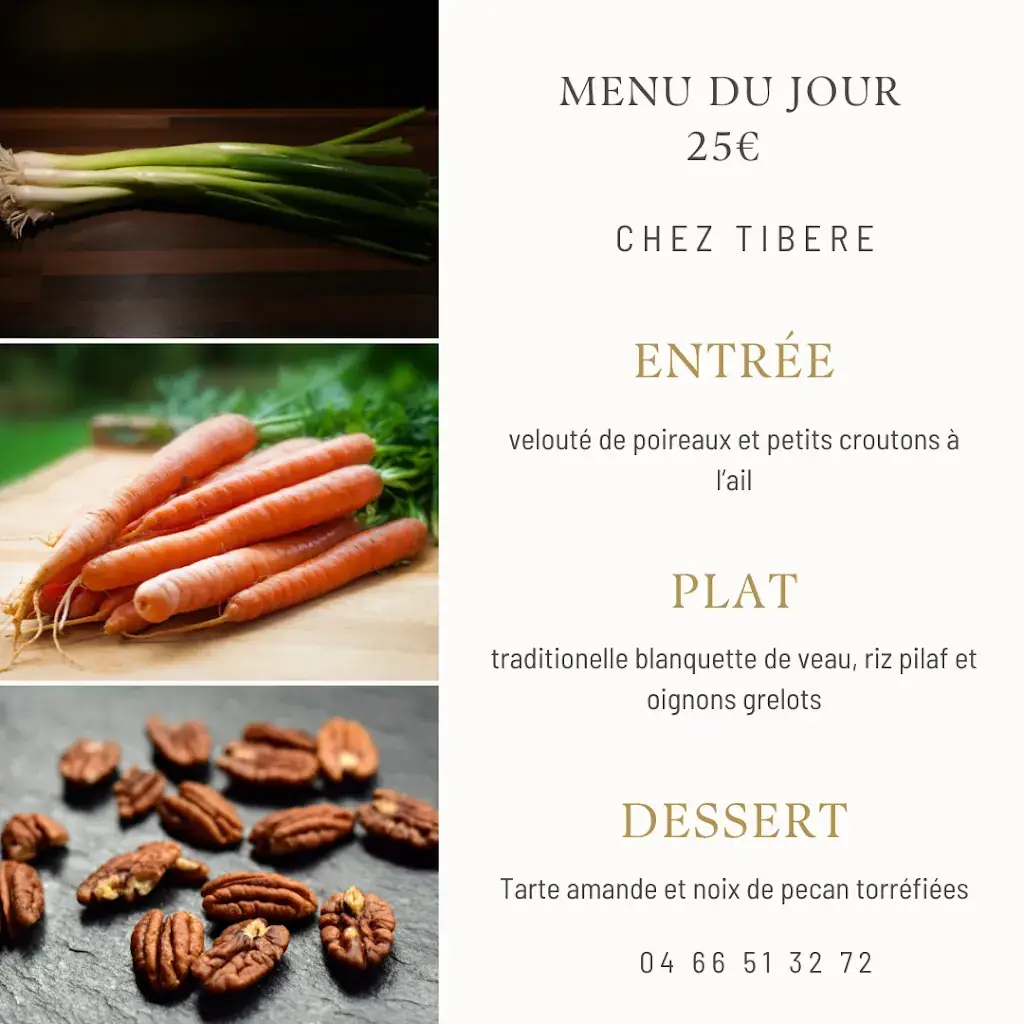 Menu_Chez Tibère_Sommières_image_1
