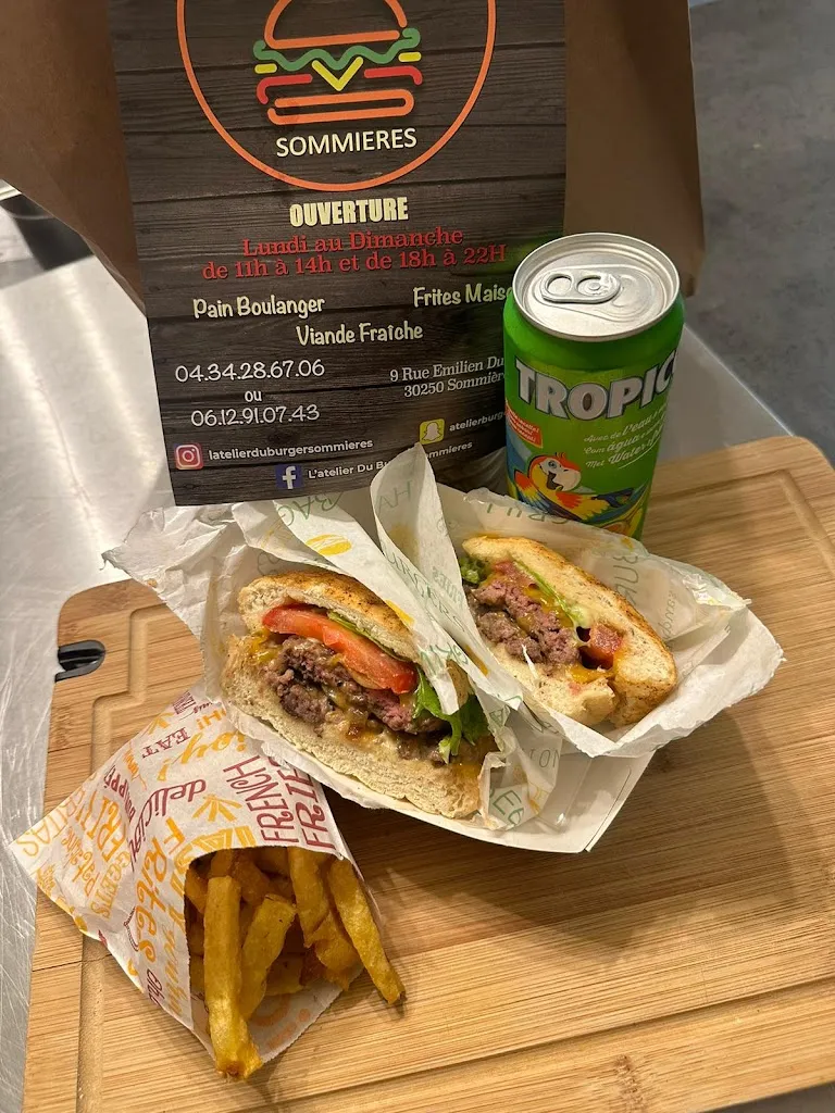 Menu_L'Atelier Du Burger_Sommières_immagine_8