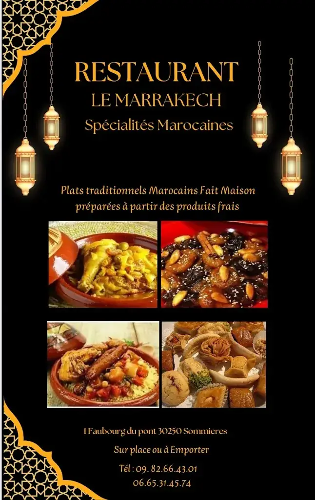Menu_LE MARRAKECH_Sommières_image_1