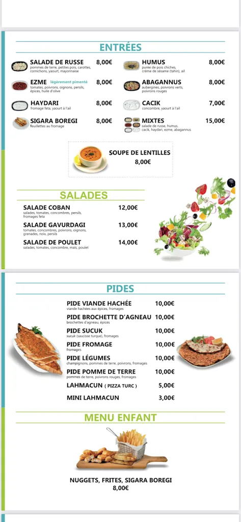 Menu_La maison de la viande turquoise_Sommières_image_2