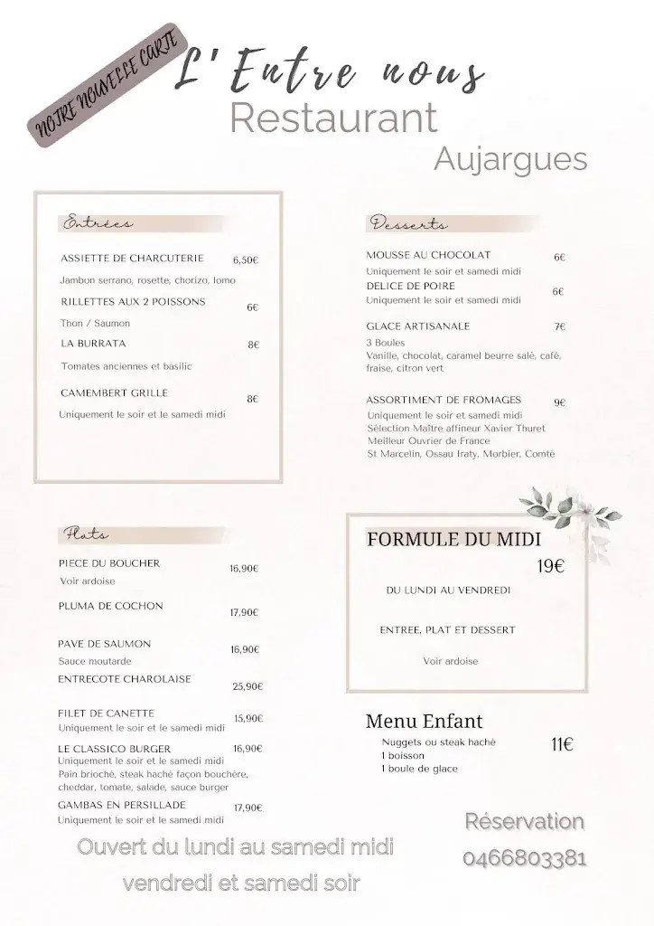 Menu_L'Entre Nous_Aujargues_image_1
