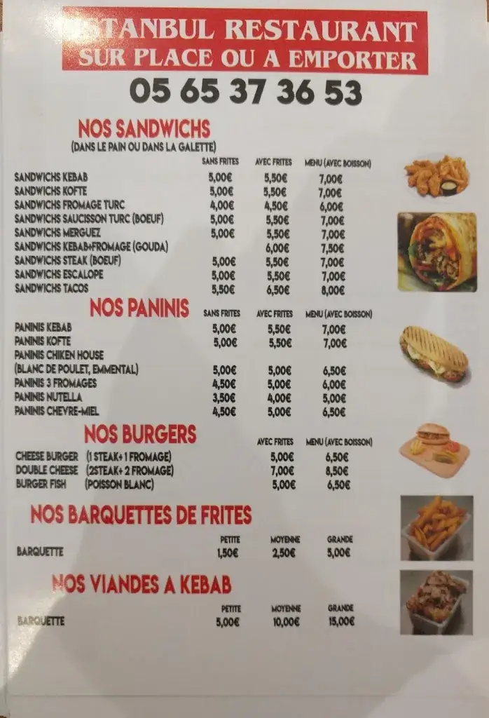 Menu_Istanbul Restaurant_Souillac_image_4