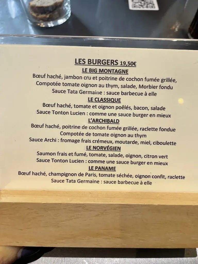 Menu_L'Auberge de la Montagne_Arpajon_immagine_1